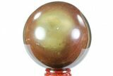 Polished Polychrome Jasper Sphere - Madagascar #70786-1